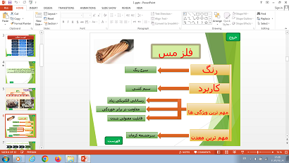 پاورپوینت فصل اول علوم تجربی پایه نهم مواد و نقش آنها در زندگی